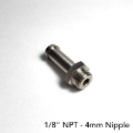 Picture of Ticon Industries 4mm Nipple Type 32mm OAL 1/8in NPT Fitting