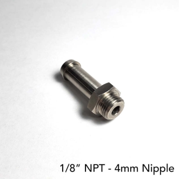 Picture of Ticon Industries 4mm Nipple Type 32mm OAL 1/8in NPT Fitting