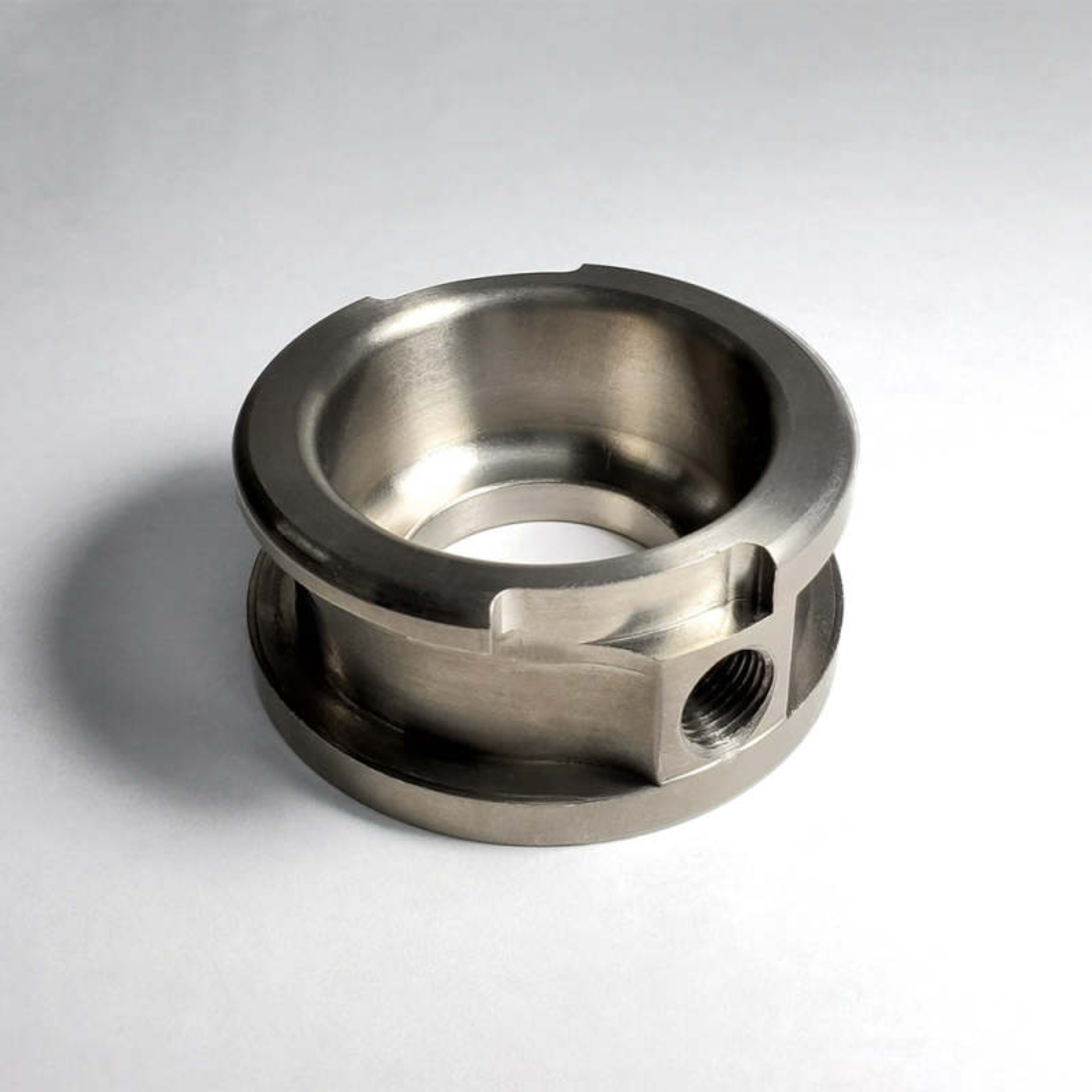 Picture of Ticon Industries 56mm Titanium Radiator Filler Flange (Large)