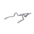 Picture of MBRP 99-04 Ford Mustang GT/Mach 1 2.5in Dual Split Rear AL Catback Exhaust w/ 3.5in Dual Wall Tips