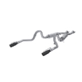 Picture of MBRP 99-04 Ford Mustang GT 4.6L 2.5in. Dual Split Rear AL Cat Back w/ 3.5in. Dual Wall Blk. Tips