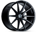 Picture of Vossen HF-3 20x10.5 / 5x120 / ET42 / Deep Face / 72.56 - Double Tinted - Gloss Black Wheel