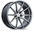 Picture of Vossen HF-3 20x9 / 5x120 / ET35 / Flat Face / 72.56 - Gloss Graphite Polished Wheel