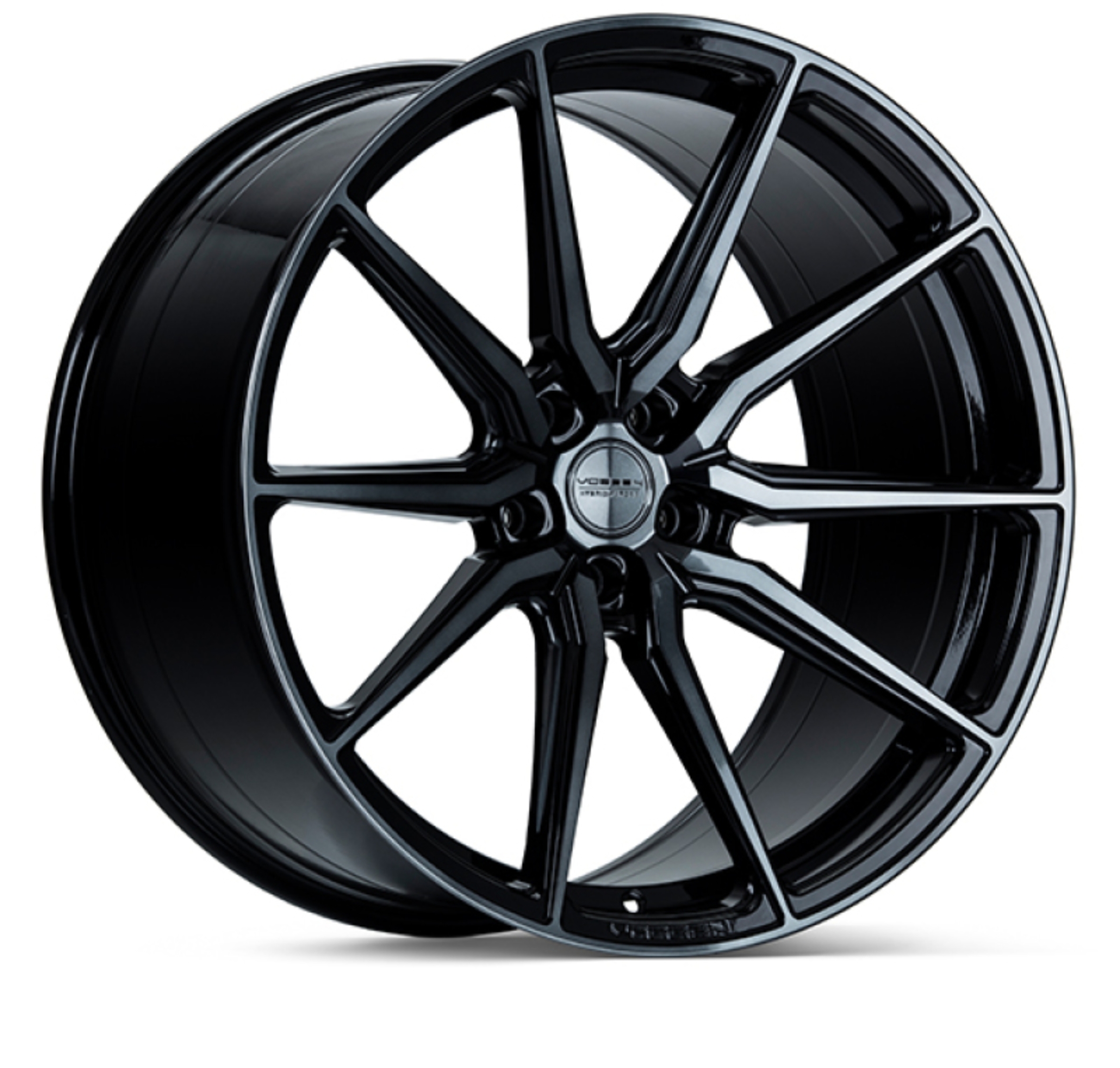 Picture of Vossen HF-3 20x10.5 / 5x112 / ET30 / Deep Face / 66.5 - Double Tinted - Gloss Black Wheel