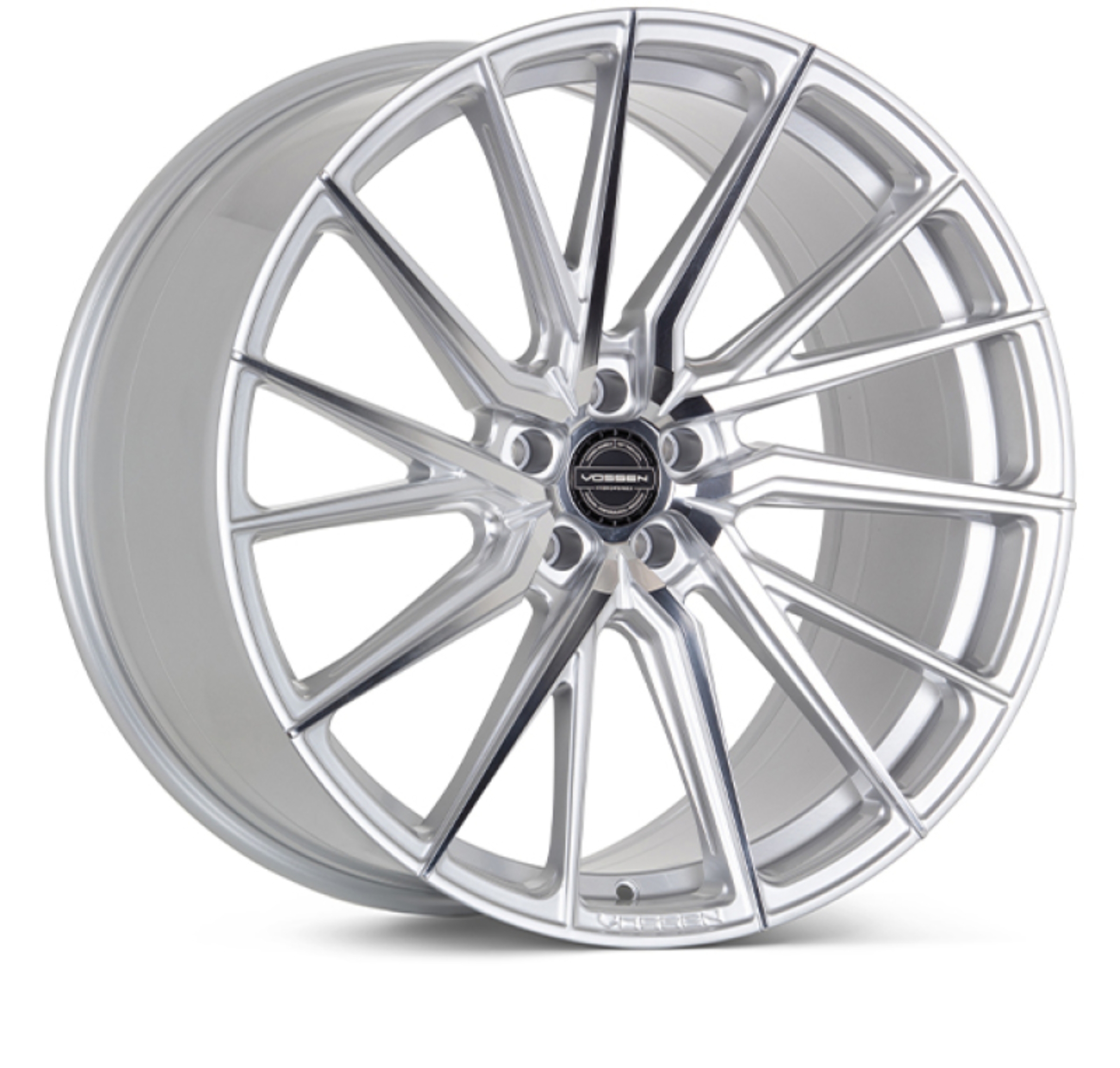 Picture of Vossen HF-4T 20x10 / 5x120 / ET45 / Deep Face / 72.56 - Silver Polished - Left Wheel
