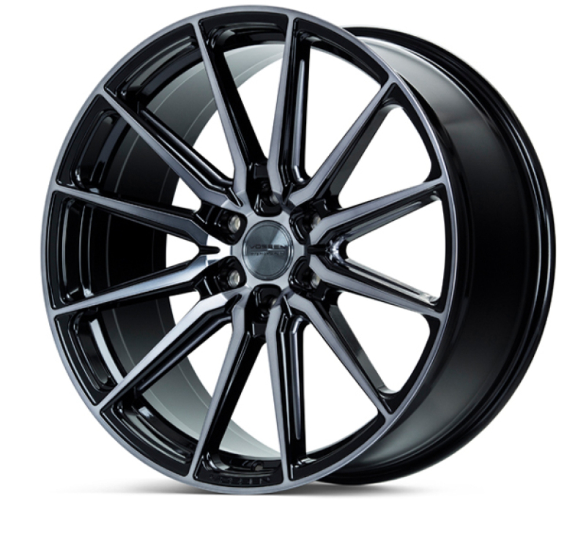 Picture of Vossen HF6-1 22x9.5 / 6x135 / ET20 / Deep Face / 87.1 - Tinted Gloss Black Wheel
