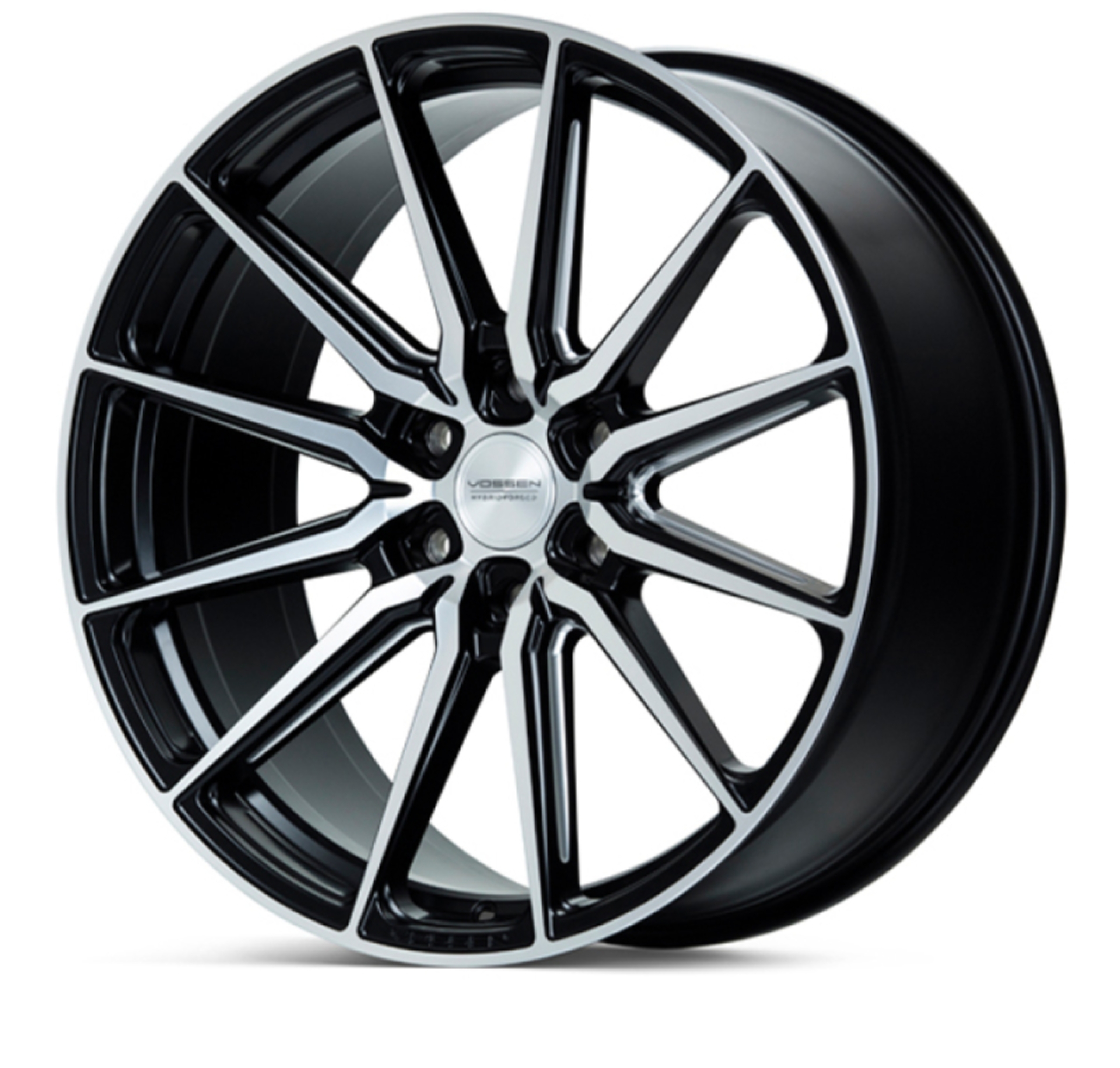 Picture of Vossen HF6-1 24x10 / 6x135 / ET25 / Deep Face / 87.1 - Brushed Matte Black Wheel