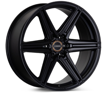 Picture of Vossen HF6-2 20x9.5 / 6x135 / ET15 / Deep Face / 87.1 - Satin Black Wheel