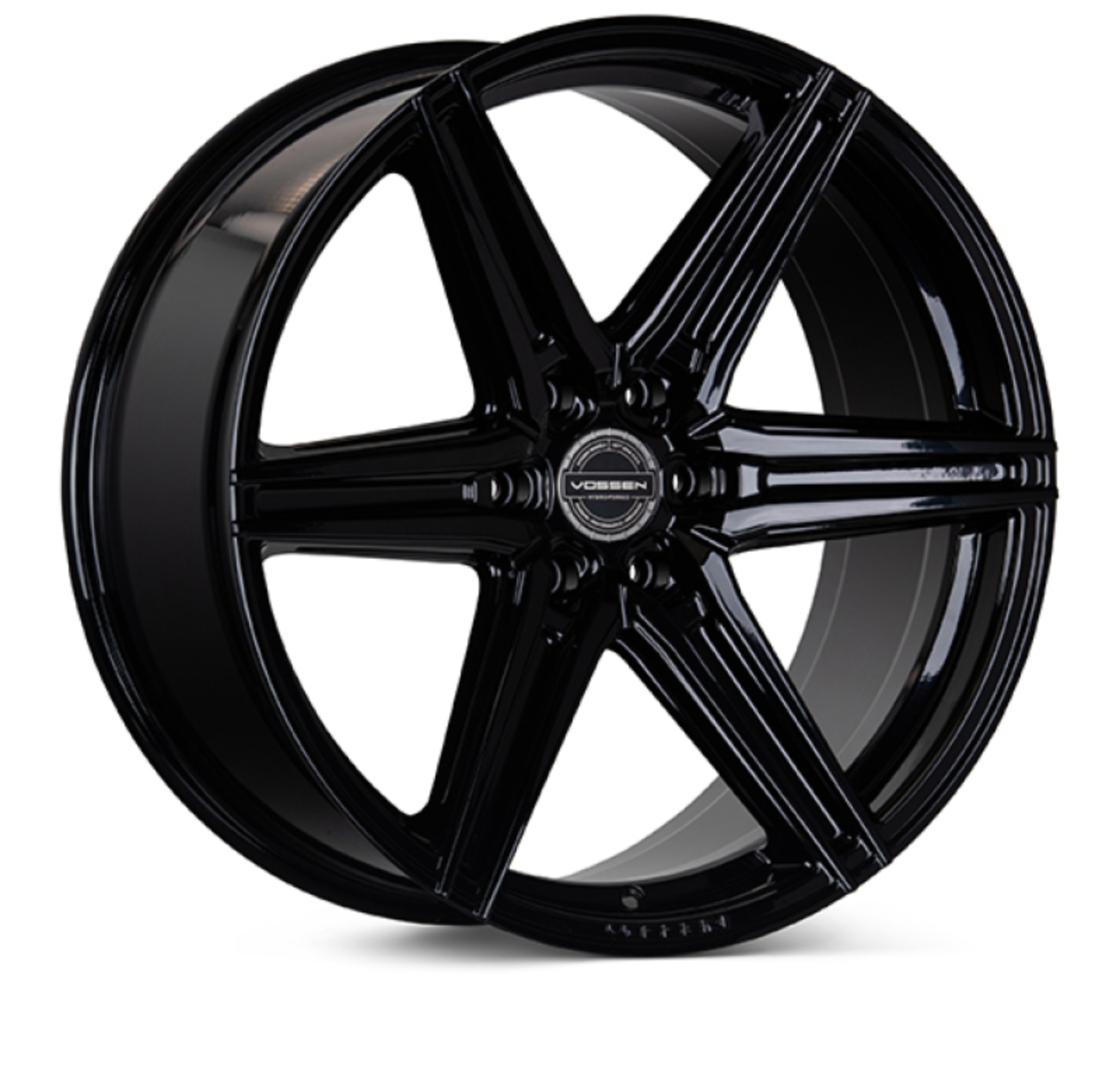 Picture of Vossen HF6-2 20x9.5 / 6x135 / ET15 / Deep Face / 87.1 - Gloss Black Wheel