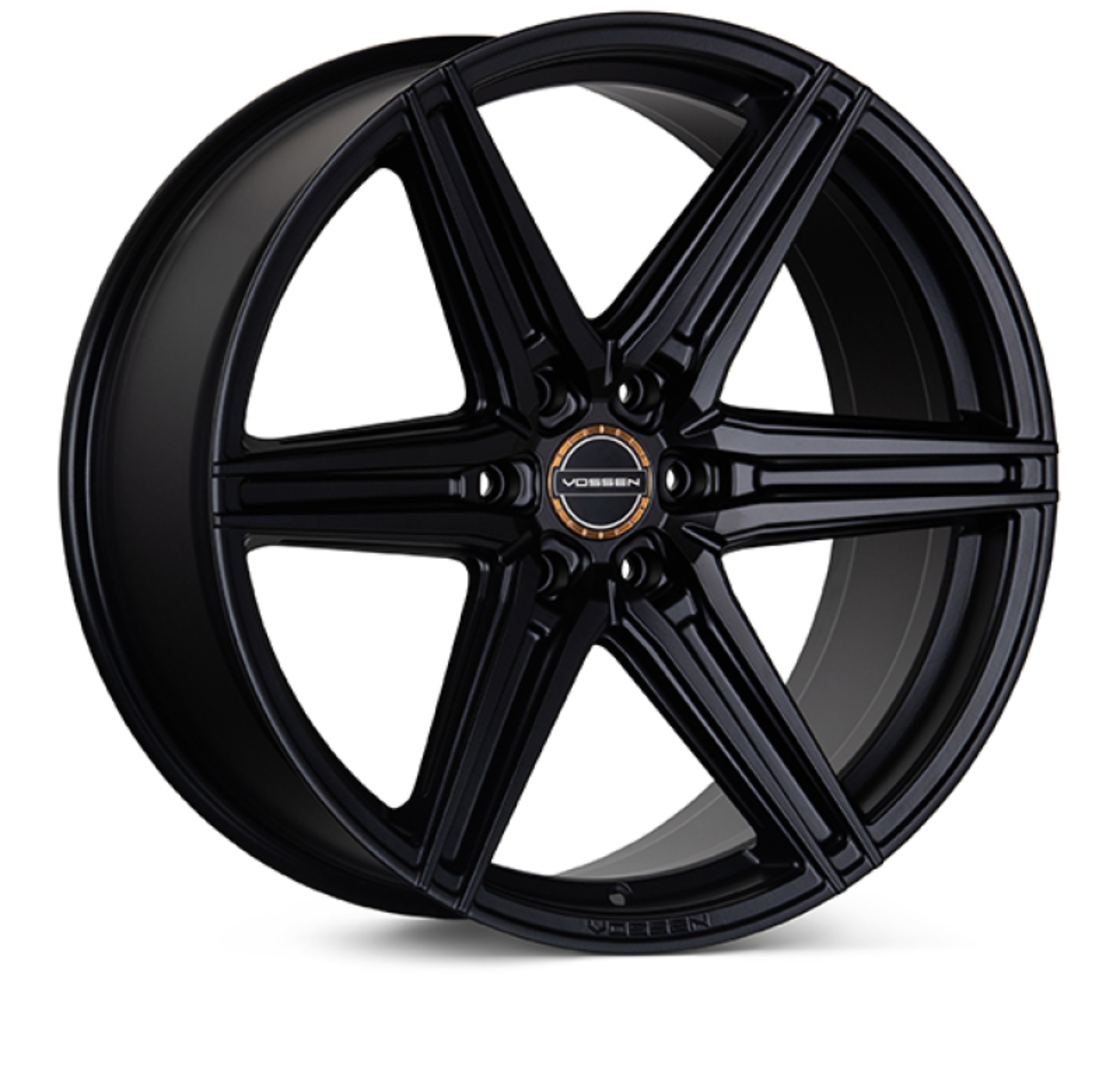 Picture of Vossen HF6-2 22x9.5 / 6x139.7 / ET20 / Deep Face / 106.1 - Satin Black Wheel