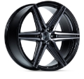 Picture of Vossen HF6-2 24x10 / 6x135 / ET25 / Deep Face / 87.1 - Tinted Gloss Black Wheel