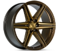 Picture of Vossen HF6-2 24x10 / 6x135 / ET25 / Deep Face / 87.1 - Tinted Matte Bronze Wheel