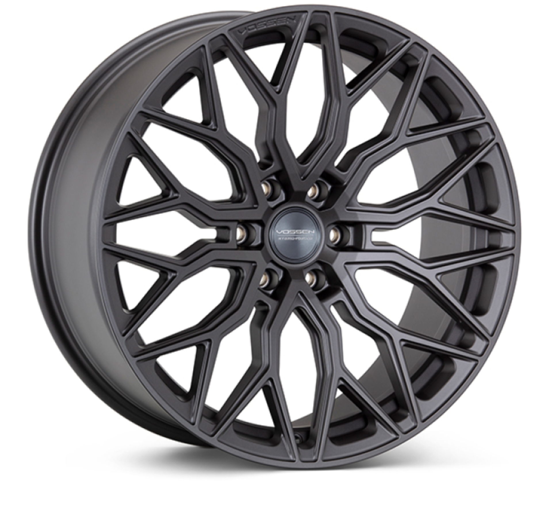 Picture of Vossen HF6-3 22x9.5 / 6x139.7 / ET20 / Deep Face / 106.1 - Matte Gunmetal Wheel