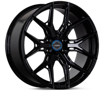 Picture of Vossen HF6-4 22x10 / 6x135 / ET-18 / Super Deep Face / 87.1 - Gloss Black Wheel