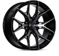 Picture of Vossen HF6-4 24x10 / 6x139.7 / ET25 / Deep Face / 106.1 - Tinted Gloss Black Wheel