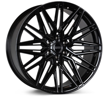 Picture of Vossen HF6-5 22x9.5 / 6x139.7 / ET20 / Deep Face / 106.1 - Gloss Black Wheel