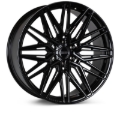 Picture of Vossen HF6-5 22x10 / 6x139.7 / ET-18 / Super Deep Face / 106.1 - Gloss Black Wheel