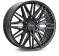 Picture of Vossen HF6-5 24x10 / 6x135 / ET25 / Deep Face / 87.1 - Matte Gunmetal Wheel