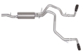 Picture of Gibson 15-20 Yukon/ Tahoe 5.3L Black Elite Cat-Back Dual Extreme Exhaust System - Stainless