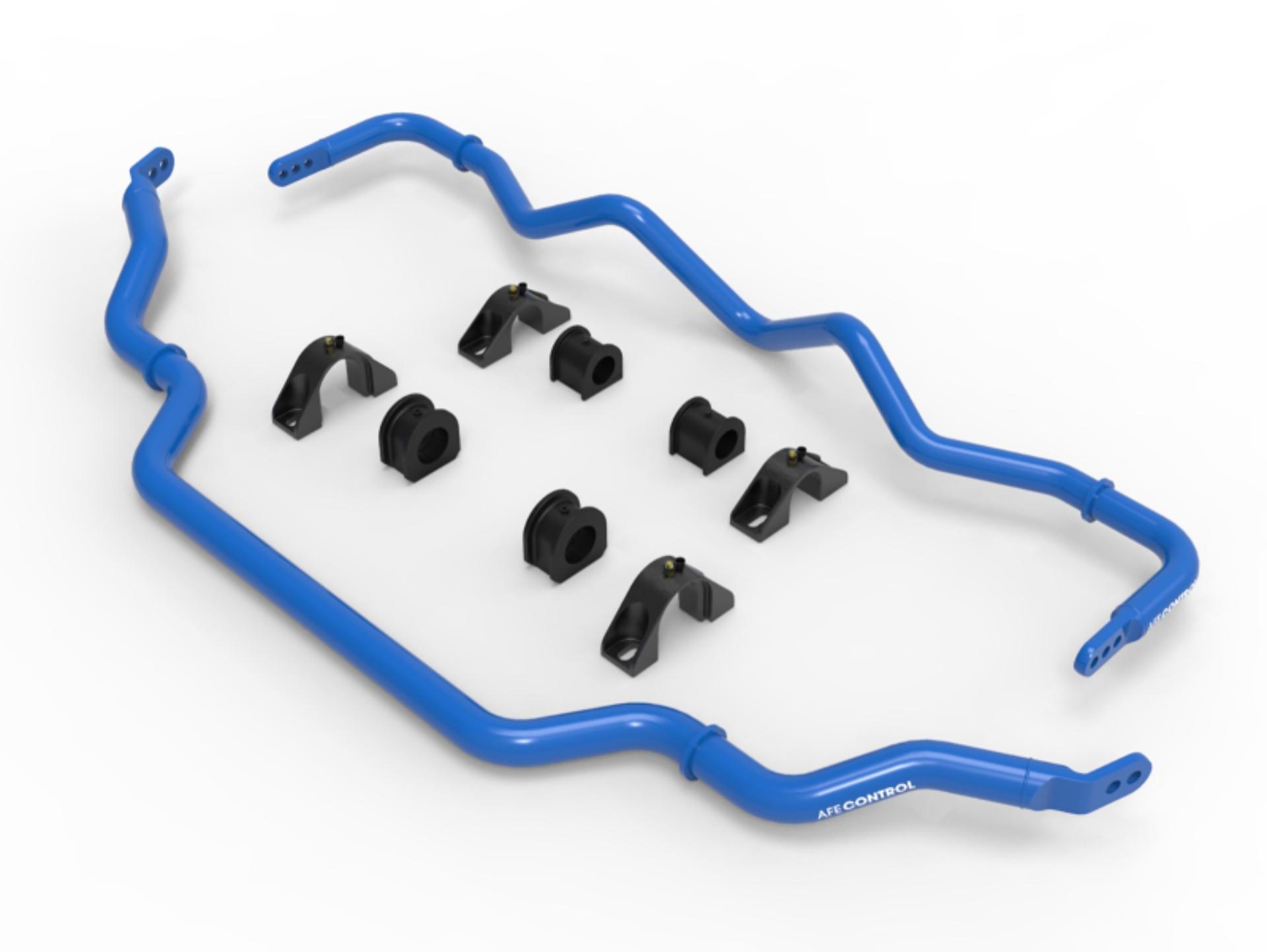 Picture of aFe 09-20 Nissan 370Z V6-3.7L Front and Rear Control Sway Bar Set - Blue