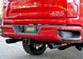Picture of Gibson 20-21 Chevy Silverado 6.6L 2.5in Cat-Back Dual Split Exhaust System Stainless - Black Elite