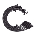 Picture of Moroso BB Ford 351C/390/429/460 Unsleeved HEI 135 Deg Boots Ultra Spark Plug Wire Set - Black