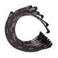 Picture of Moroso BB Ford 351C/390/429/460 Sleeved Non-HEI 135 Boots Ultra Spark Plug Wire Set - Black