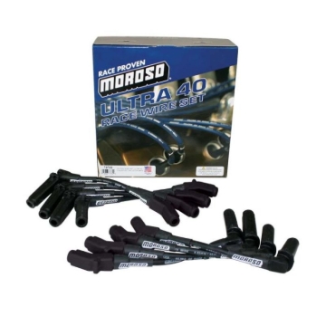 Picture of Moroso GM LS Unsleeved Ultra 40 Wire Set - Black (For 68476)