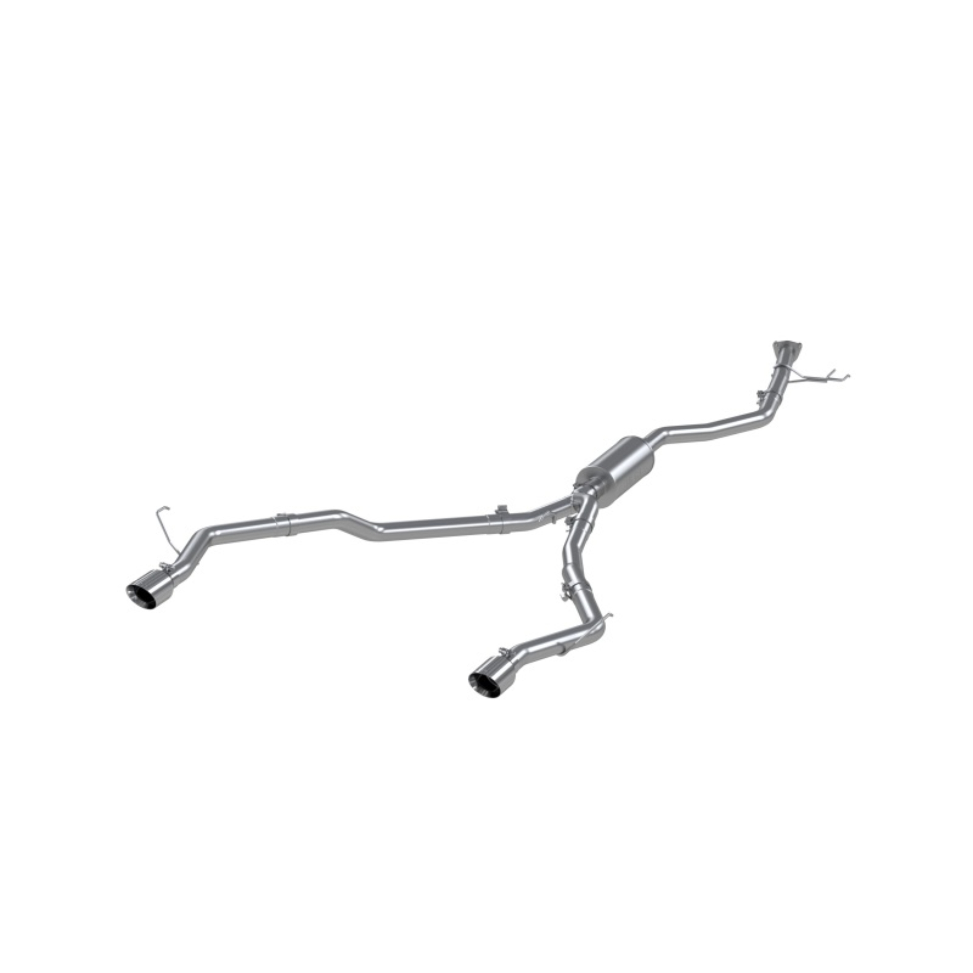 Picture of MBRP 21-22 Honda Ridgeline Aluminized Steel 2.5in Cat-Back - Dual Split Rear Exit