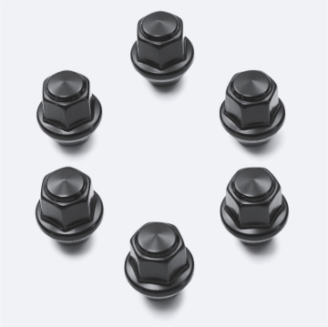 Picture of Ford Racing M12 x 1.5 Black Lug Nut - Set of 6