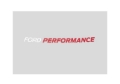 Picture of Ford Racing Ford Performance Bronco Windshield Banner - White/Red