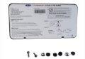 Picture of Ford Racing Slim License Plate Frame - Brushed Stainless Steel