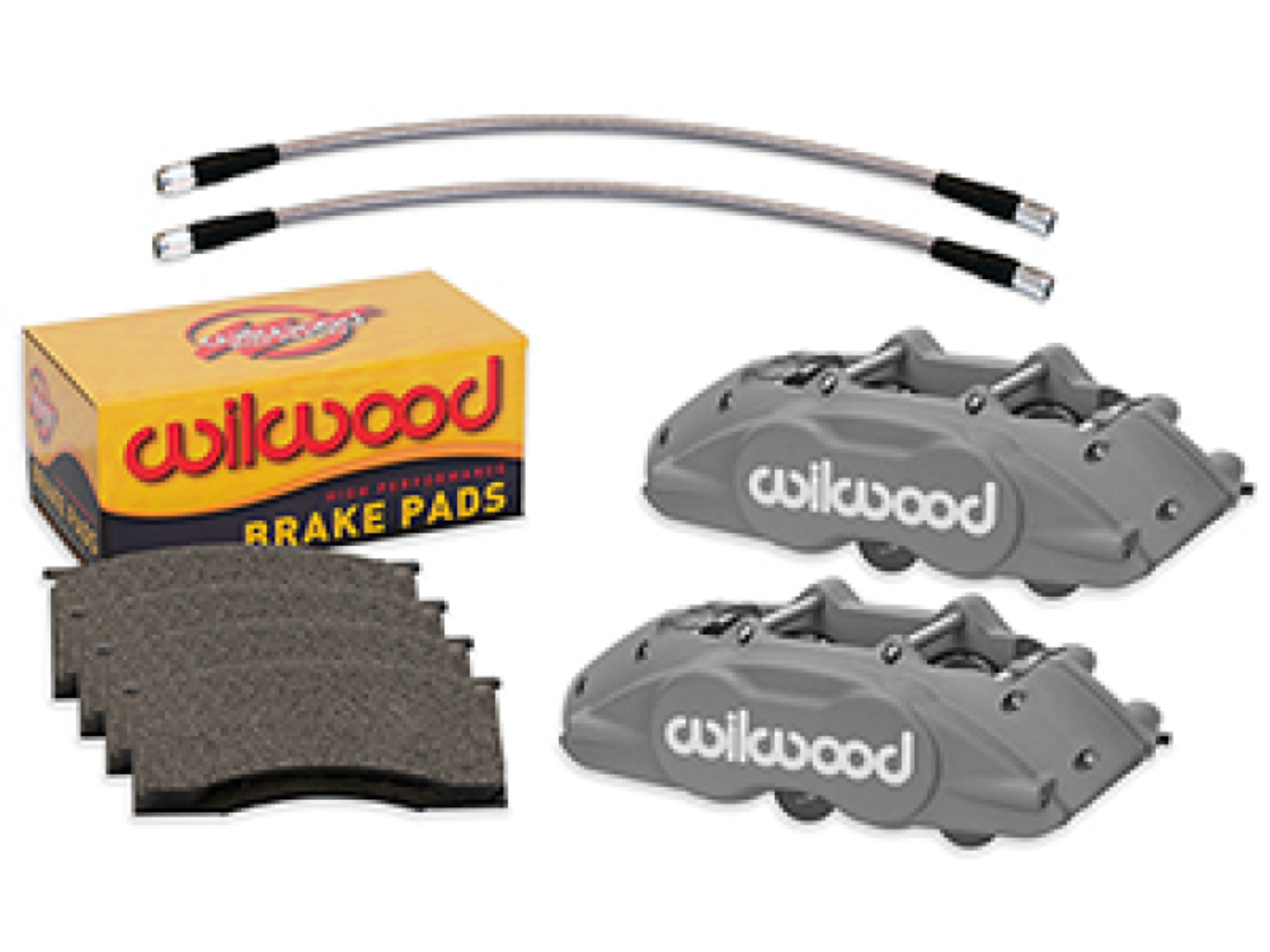 Picture of Wilwood 65-67 Ford Mustang D11 Calipers w/ Pads & Lines - Anodized