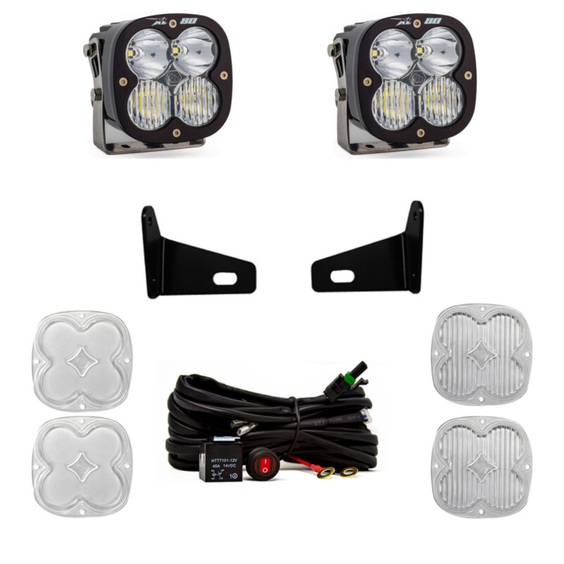 Picture of Baja Designs Can-Am Maverick X3 XL 80 A-Pillar Mount Kit