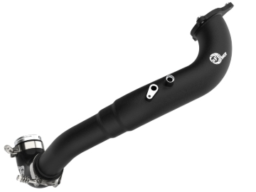 Picture of aFe 17-22 BMW 540i (G30/G31/G38) B58 L6 3.0L (t) BladeRunner 3in Aluminum Hot Charge Pipe - Black