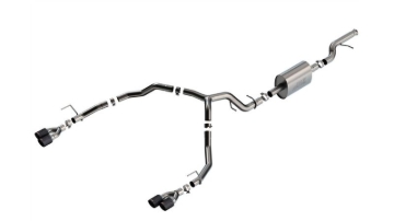Picture of Borla 21-22 Chevy Tahoe 5.3L V8 2/4WD 4DR 3in/2.75in S-Type Cat-Back Exhaust w/ Carbon Fiber Tips