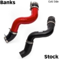 Picture of Banks Power 19-21 Ram 2500/3500 6.7L Cummins Boost Tube Upgrade Kit - Red