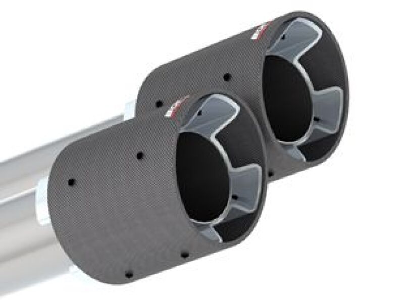 Picture of Borla 21-22 Chevy Tahoe 5.3L V8 2/4WD 4DR 3in/2.75in S-Type Cat-Back Exhaust w/ Carbon Fiber Tips