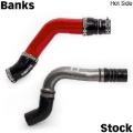 Picture of Banks Power 19-21 Ram 2500/3500 6.7L Cummins Boost Tube Upgrade Kit - Red