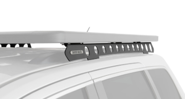 Picture of Rhino-Rack 11-21 Jeep Grand Cherokee WK2 4DR (w/ Metal Roof Rails) Backbone Mounting System - Black