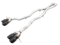 Picture of AWE Tuning Track Edition Cat-Back Exhaust for BMW G8X M3/M4 - Diamond Black Tips