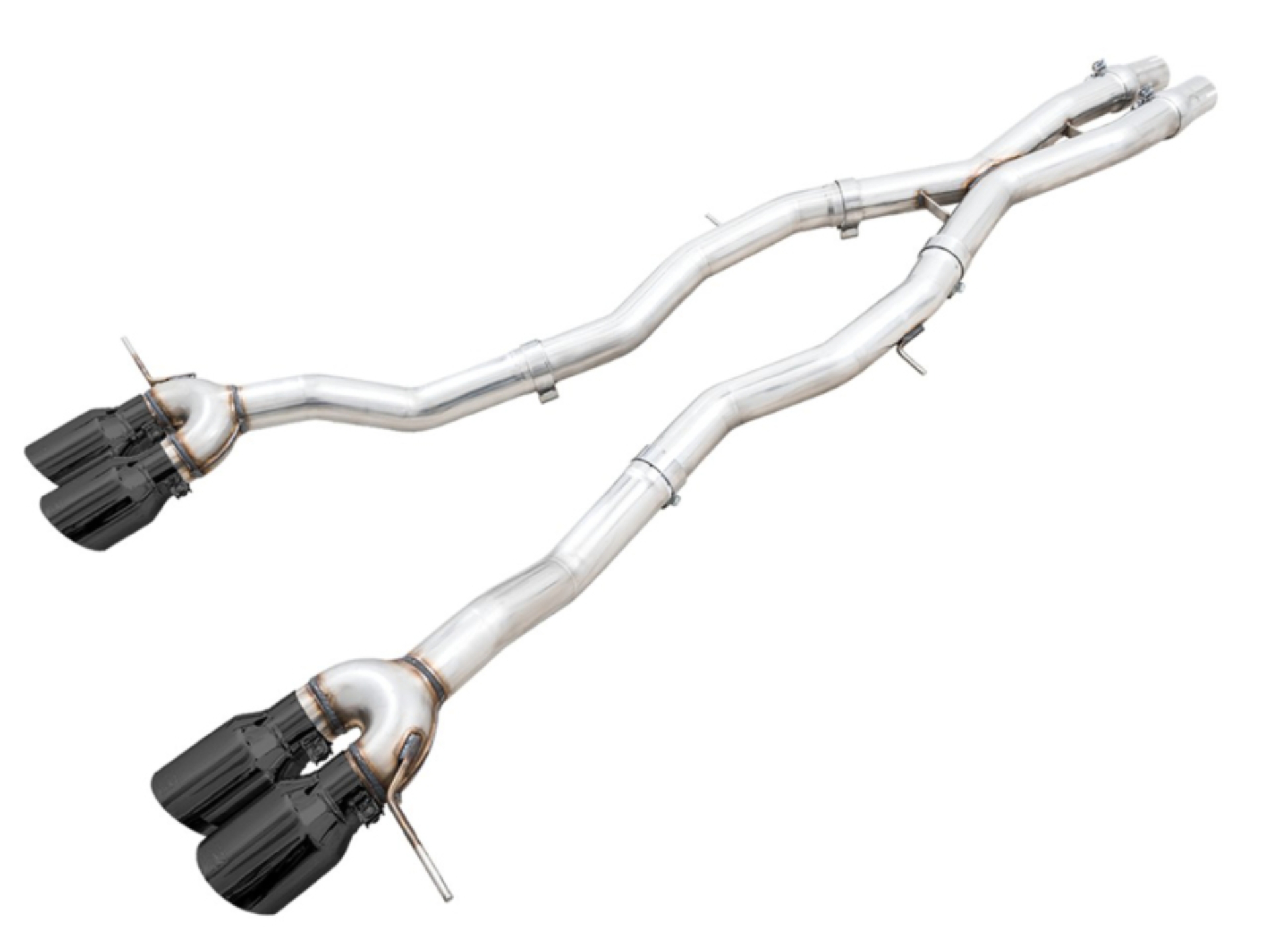 Picture of AWE Tuning Track Edition Cat-Back Exhaust for BMW G8X M3/M4 - Diamond Black Tips
