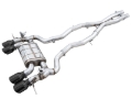 Picture of AWE Tuning SwitchPath Cat-Back Exhaust for BMW G8X M3/M4 - Diamond Black Tips