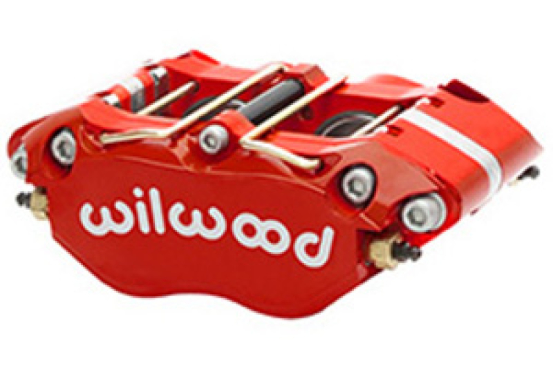 Picture of Wilwood Caliper-Dynapro Radial (Thin Pad) 1.75in Pistons .81in Disc - Red