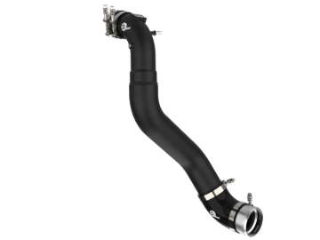 Picture of aFe 21+ Ford F-150 V6-3.5L (tt) BladeRunner 3in to 3.5in Aluminum Cold Charge Pipe Black
