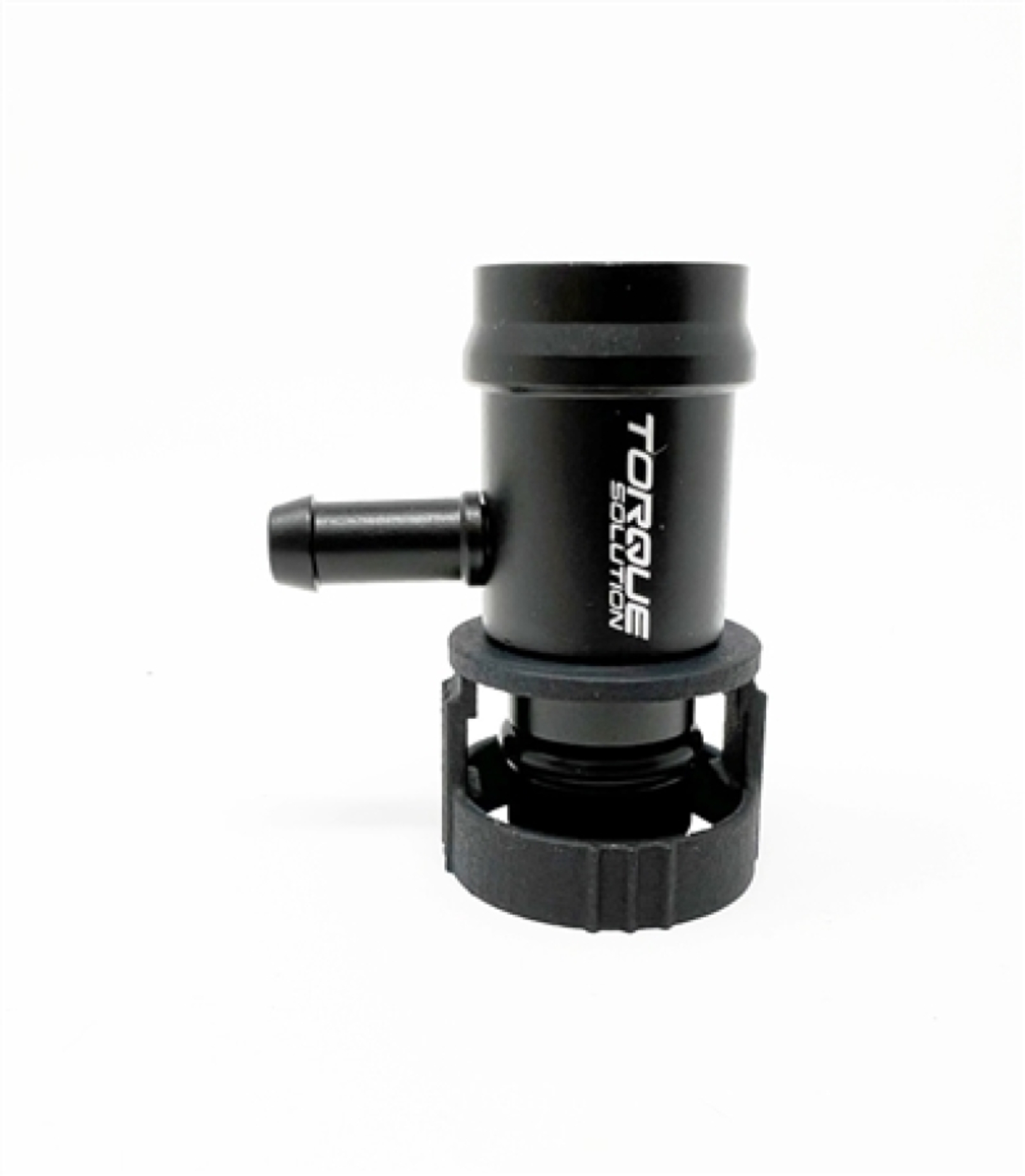Picture of Torque Solution Billet Boost Tap - Toyota Supra A90/A91 MKV / BMW B48/B58 / G Series Chassis - Black