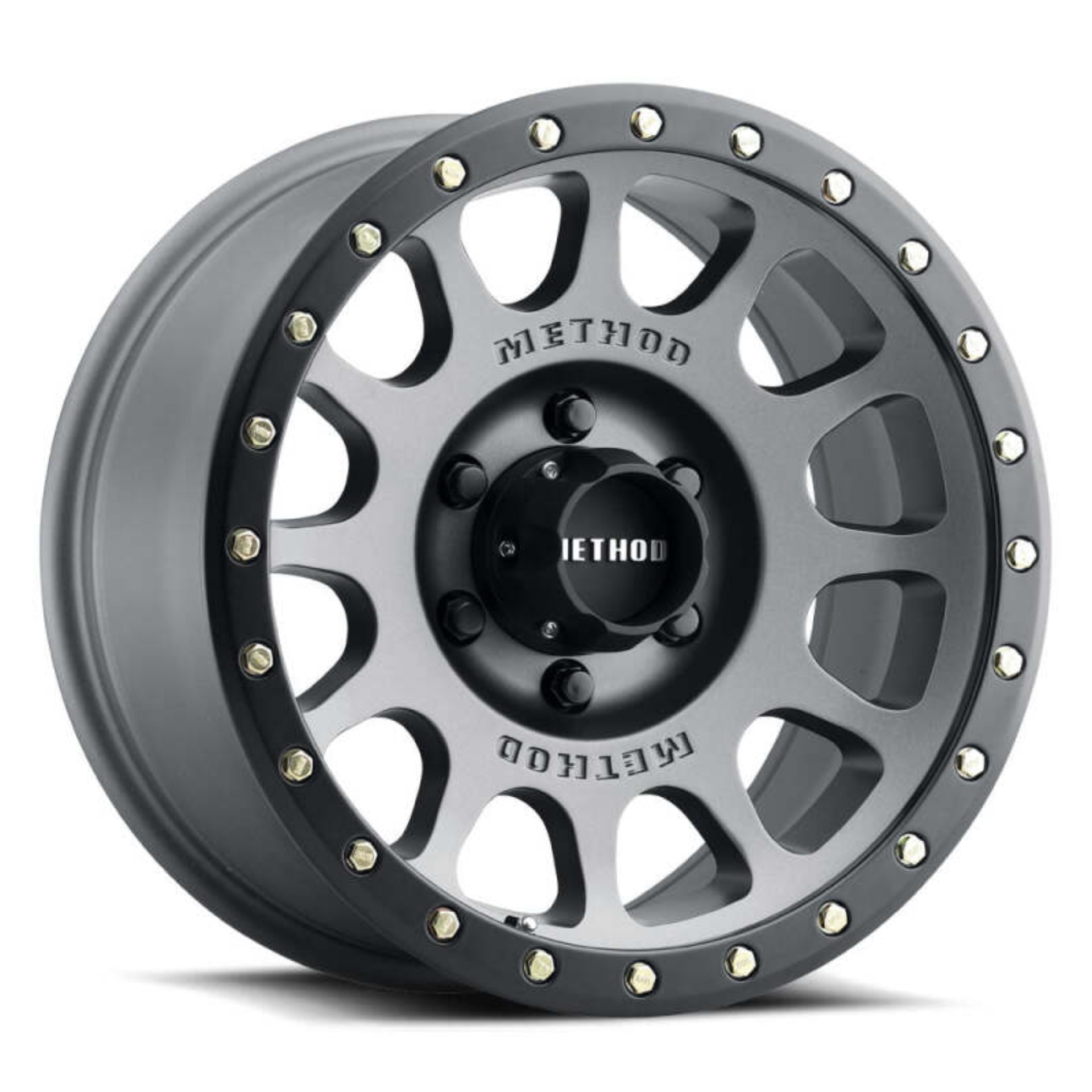 Picture of Method MR305 NV 18x9 / +25mm Offset / 5x150 BP / 116.5mm CB / Titanium - Matte Black Lip Wheel