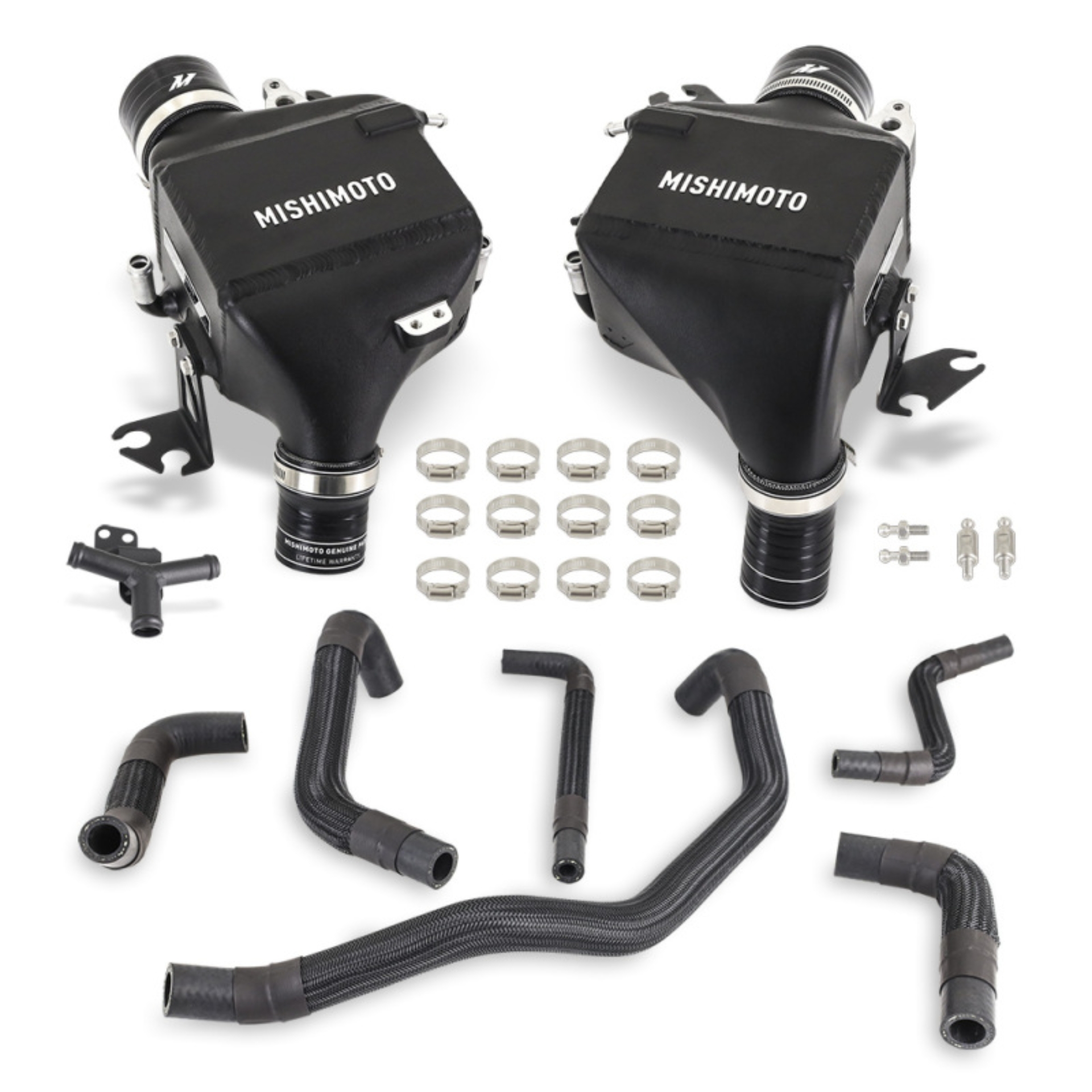 Picture of Mishimoto 2016+ Infiniti Q50/60 3.0T Performance Air-To-Water Intercooler Kit