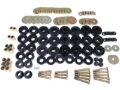 Picture of Energy Suspension 65-67 Chevrolet Biscayne/Bel Air/Caprice/Impala Body Mount Set w/ Hardware - Black