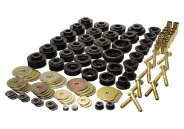 Picture of Energy Suspension 68-70 Chevrolet Biscayne/Bel Air/Caprice/Impala Body Mount Set w/ Hardware - Black